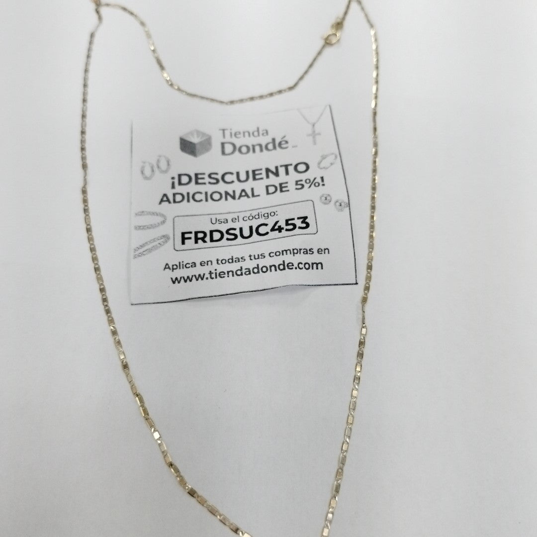 CADENA ORO 10 K 0.9 GRMS (SEMINUEVO)