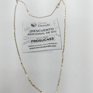 CADENA ORO 10 K 0.9 GRMS (SEMINUEVO)