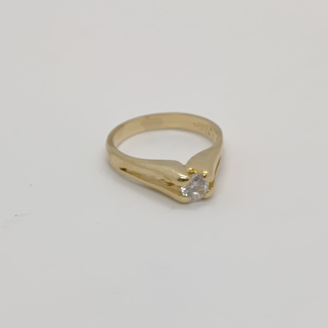 SOLITARIO ORO 14 K 3,00 GRMS (SEMINUEVO)