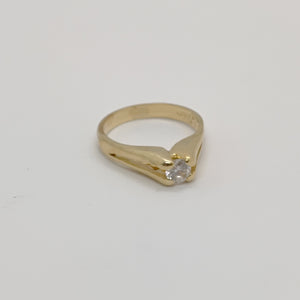 SOLITARIO ORO 14 K 3,00 GRMS (SEMINUEVO)