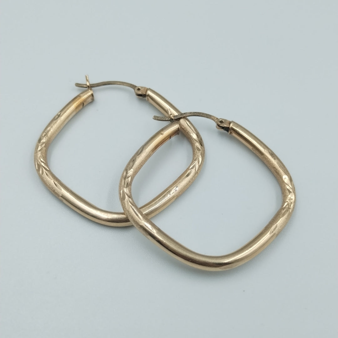 ARRACADAS PAR ORO 14 K 3 GRMS (SEMINUEVO)