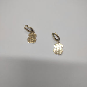 ARETES PAR ORO 14 K 4.6 GRMS (SEMINUEVO)