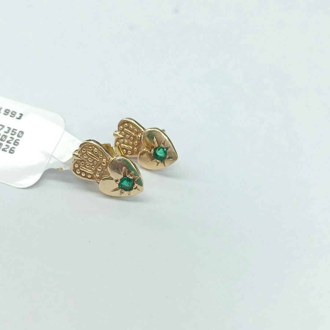 BROQUELES PAR ORO 14 K 2.1 GRMS (SEMINUEVO)