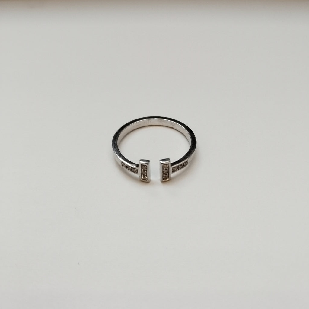 ANILLITO ORO, ORO BLANCO 14 K 3 GRMS (SEMINUEVO)