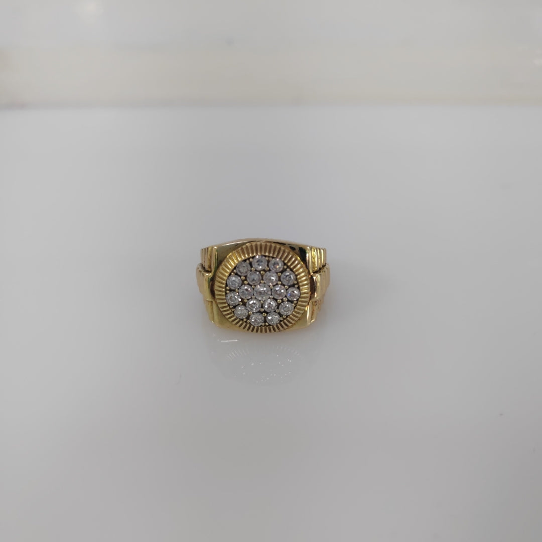 ANILLO ORO 14 K 13.3 GRMS (SEMINUEVO)