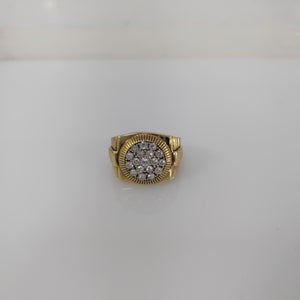 ANILLO ORO 14 K 13.3 GRMS (SEMINUEVO)