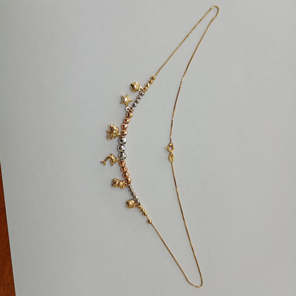 GARGANTILLA ORO COMBINADO 14 K 6,50 GRMS (SEMINUEVO)