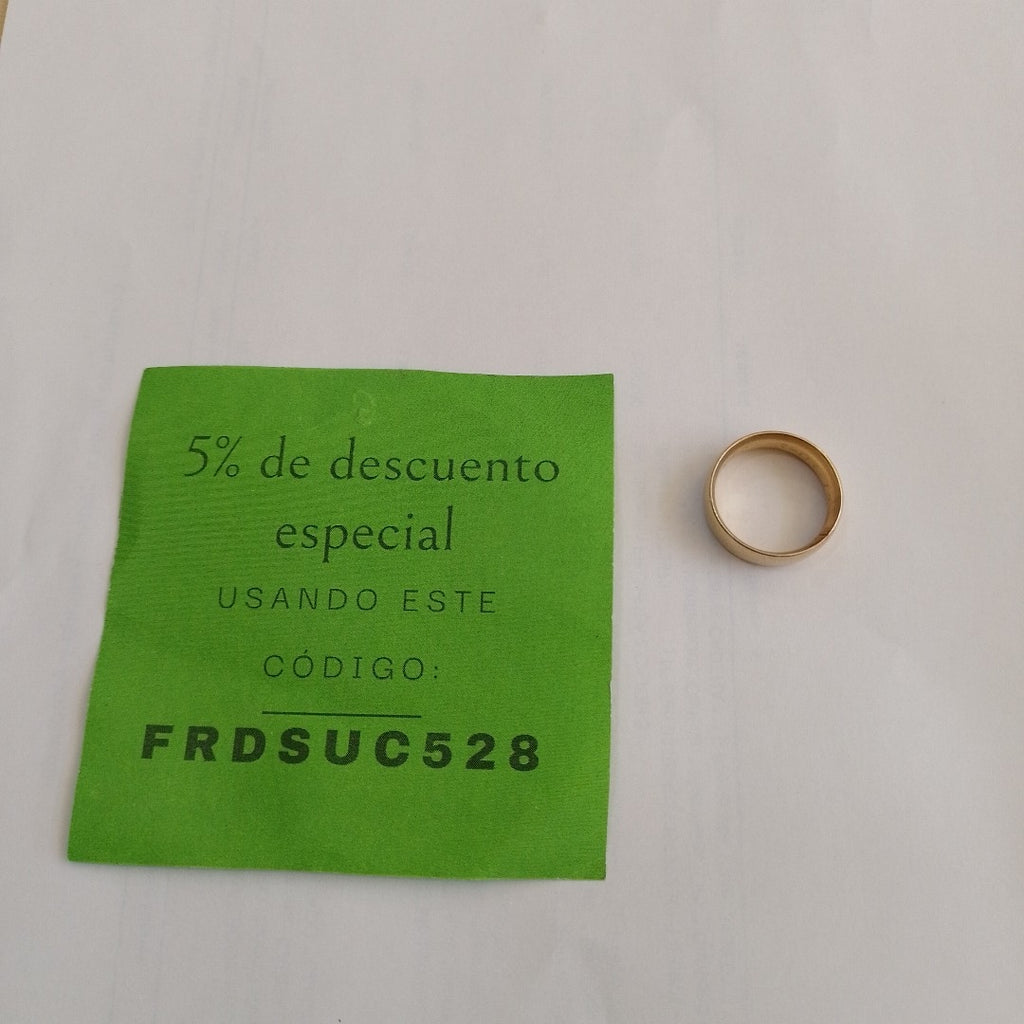 ARGOLLA ORO 14 K 3 GRMS (SEMINUEVO)