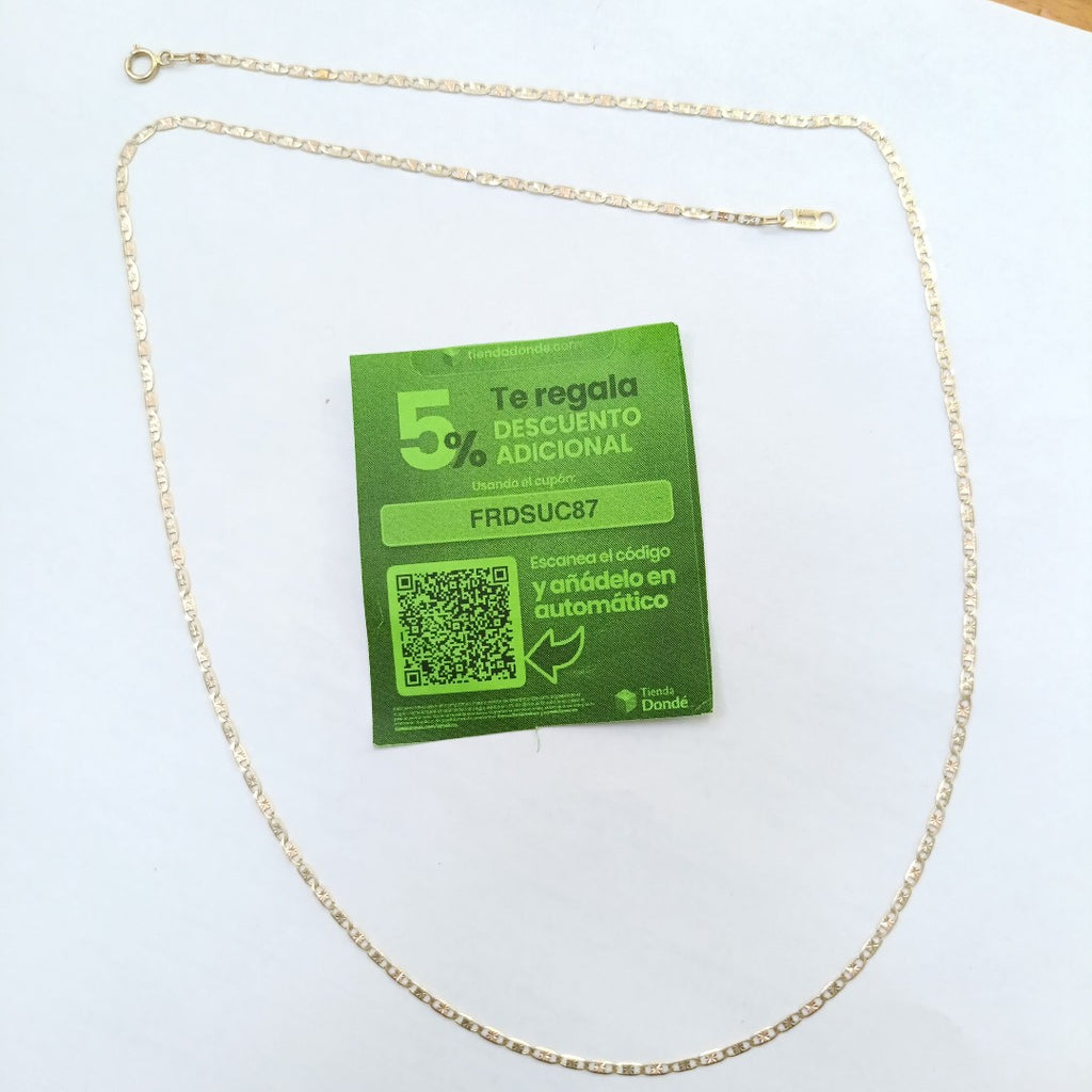 CADENA ORO 10 K 2.4 GRMS (SEMINUEVO)