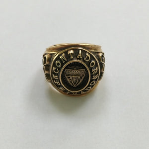 ANILLO DE GRADUACIÓN ORO 10 K 21 GRMS (SEMINUEVO)