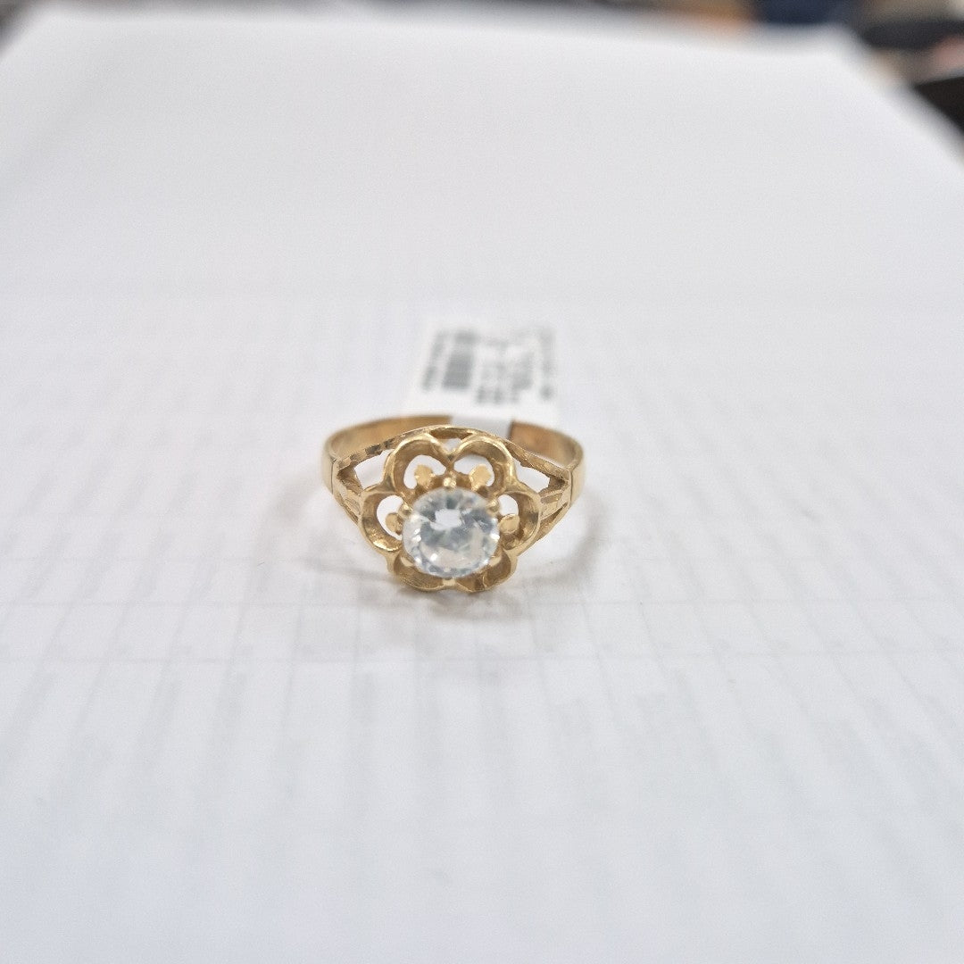 ANILLO ORO 10 K 2,80 GRMS (SEMINUEVO)