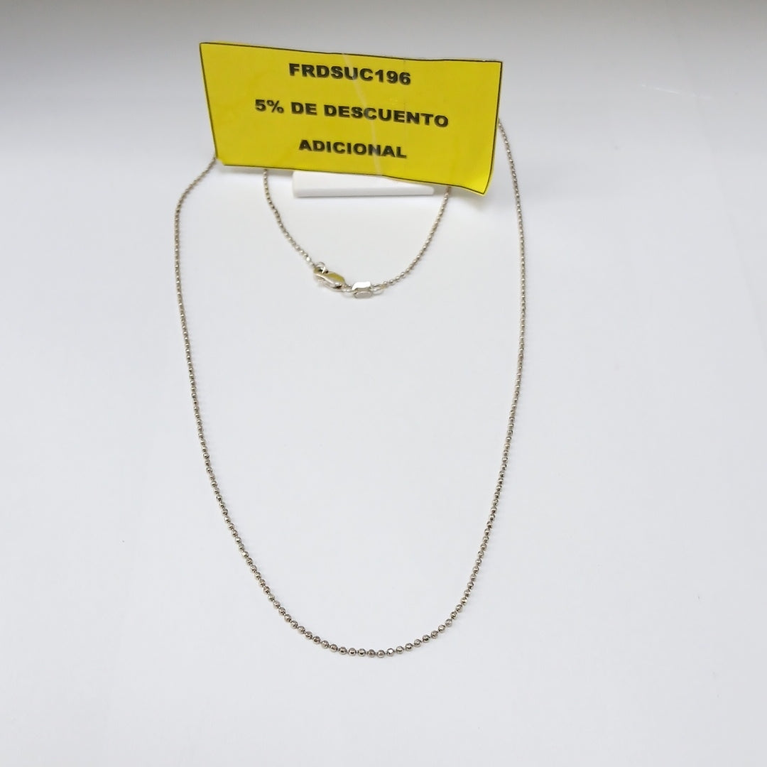 CADENA PLATA 2.1 GRMS (SEMINUEVO)