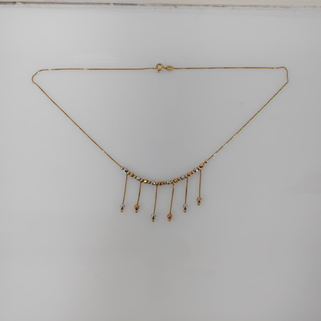 COLLAR ORO 14 K 3.8 GRMS (SEMINUEVO)