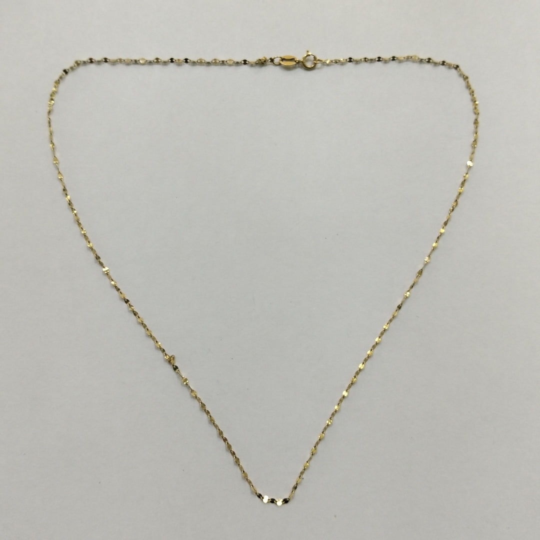 CADENA ORO 14 K 0.7 GRMS (SEMINUEVO)