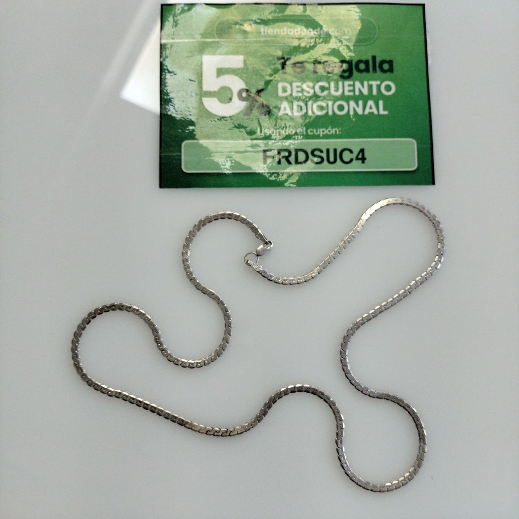 CADENA PLATA 13.4 GRMS (SEMINUEVO)