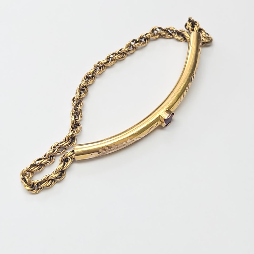 PULSERA ORO 10 K 5,60 GRMS (SEMINUEVO)