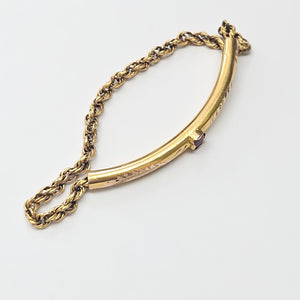 PULSERA ORO 10 K 5,60 GRMS (SEMINUEVO)