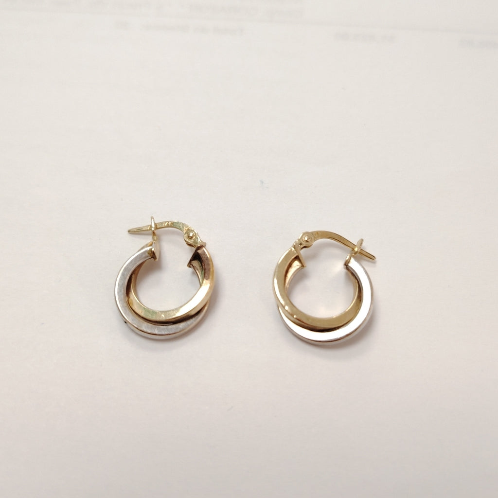 ARRACADAS PAR ORO 14 K 1,90 GRMS (SEMINUEVO)