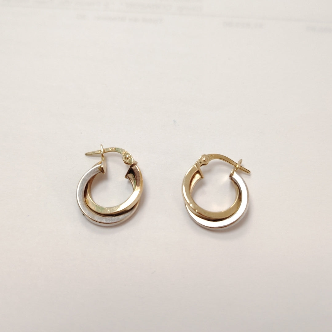 ARRACADAS PAR ORO 14 K 1,90 GRMS (SEMINUEVO)