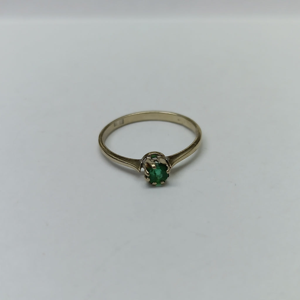 SOLITARIO ORO, ORO BLANCO 14 K 1.6 GRMS (SEMINUEVO)