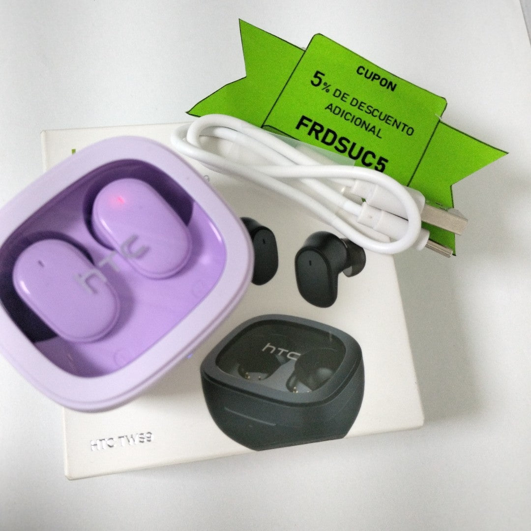 AUDIFONOS HTC EARBUDS 9 INALAMBRICO IN EAR (SEMINUEVO)