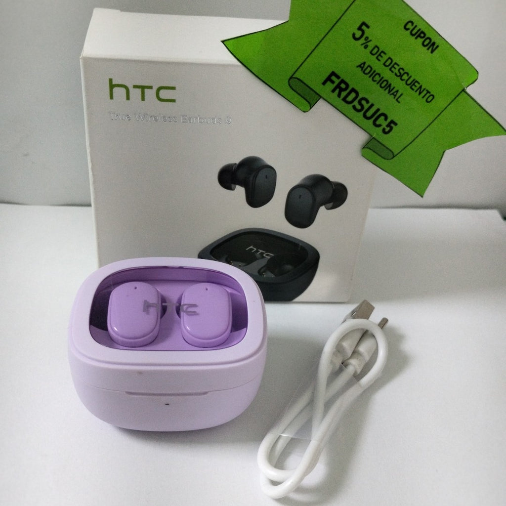AUDIFONOS HTC EARBUDS 9 INALAMBRICO IN EAR (SEMINUEVO)