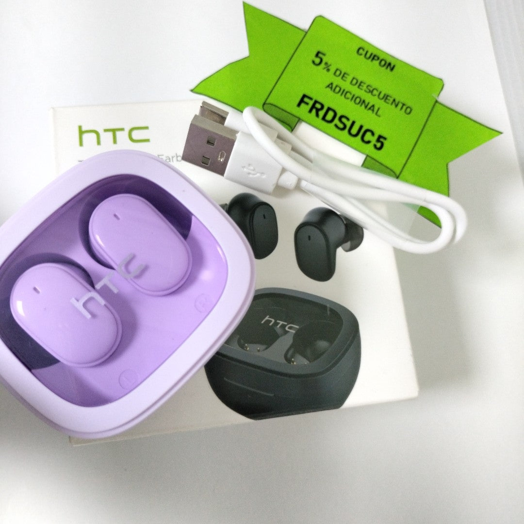AUDIFONOS HTC EARBUDS 9 INALAMBRICO IN EAR (SEMINUEVO)