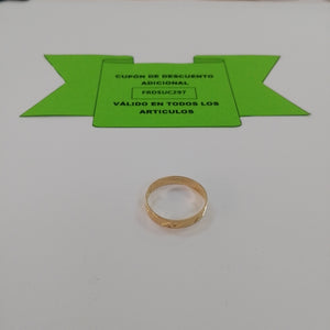 ARGOLLA ORO 10 K 1 GRMS (SEMINUEVO)