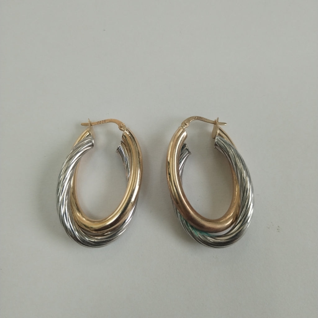 ARETES PAR ORO 8 K 4.3 GRMS (SEMINUEVO)