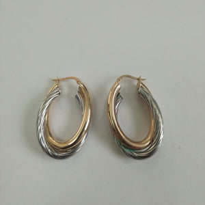 ARETES PAR ORO 8 K 4.3 GRMS (SEMINUEVO)