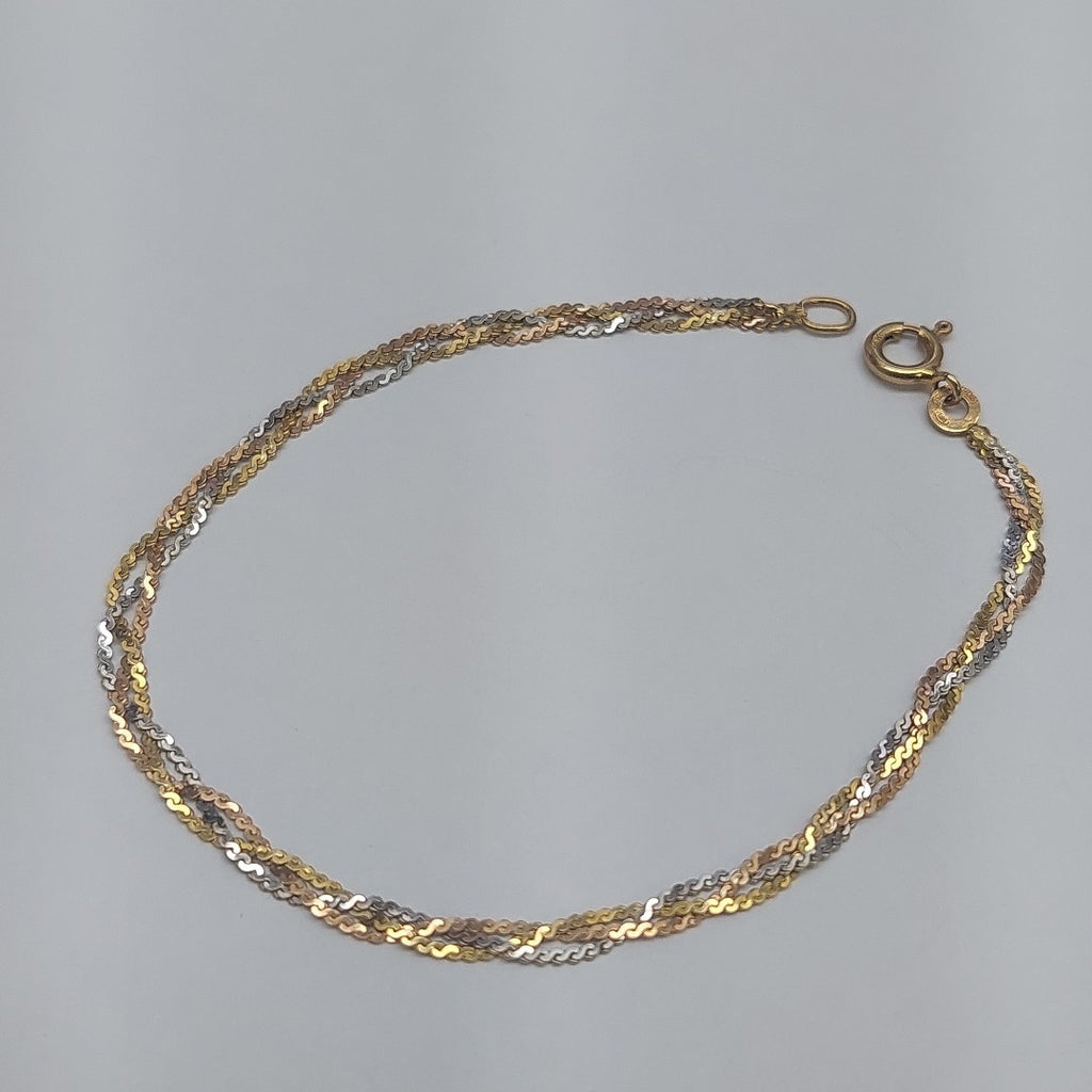 PULSERA ORO 14 K 2.4 GRMS (SEMINUEVO)