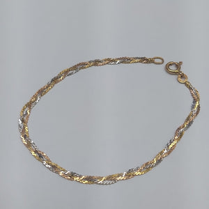 PULSERA ORO 14 K 2.4 GRMS (SEMINUEVO)