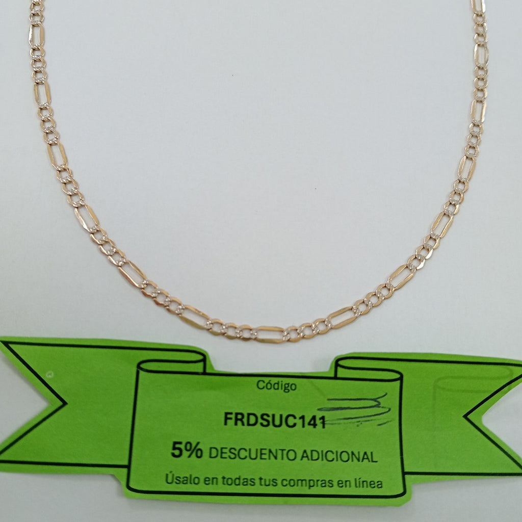 CADENA ORO 14 K 3.5 GRMS (SEMINUEVO)