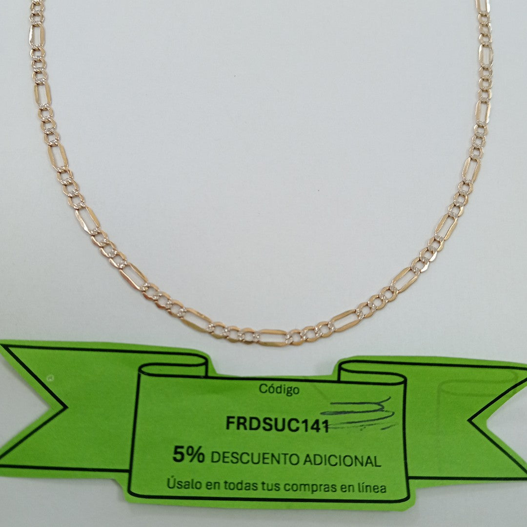 CADENA ORO 14 K 3.5 GRMS (SEMINUEVO)