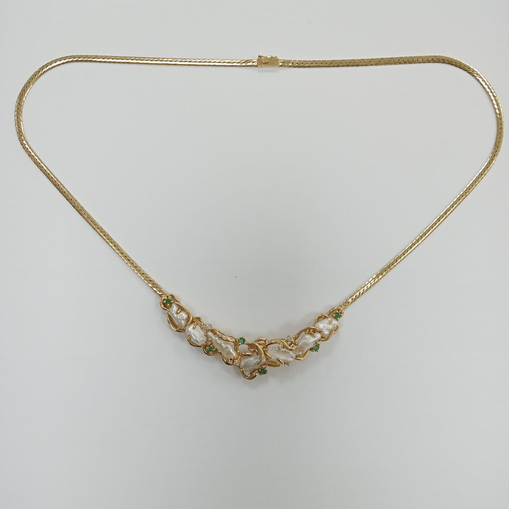 GARGANTILLA ORO 14 K 17.9 GRMS (SEMINUEVO)