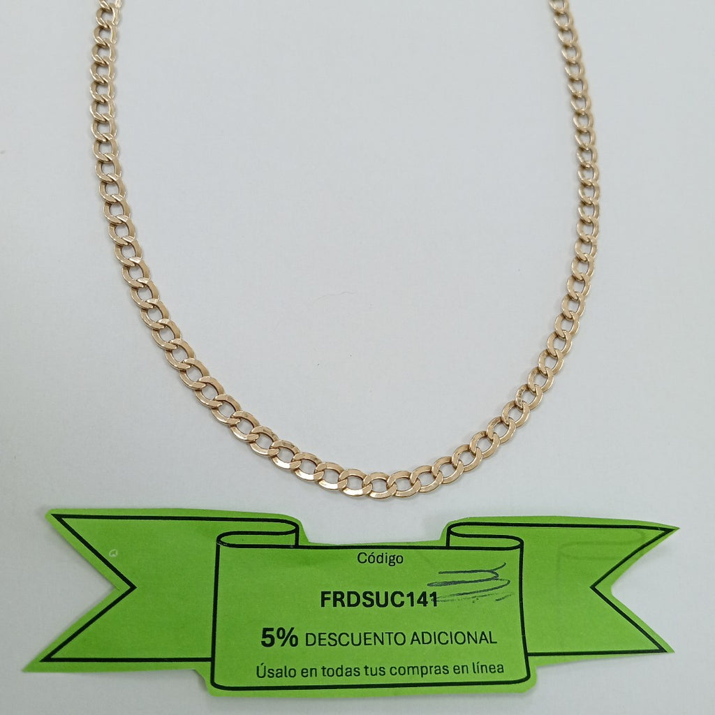 CADENA ORO 10 K 6,30 GRMS (SEMINUEVO)