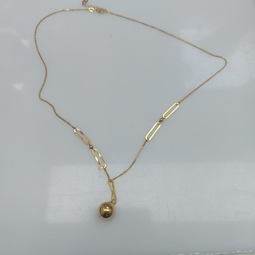 GARGANTILLA ORO 21 K 8.3 GRMS (SEMINUEVO)