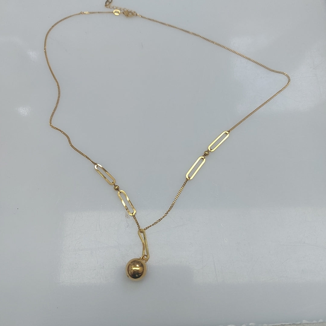 GARGANTILLA ORO 21 K 8.3 GRMS (SEMINUEVO)