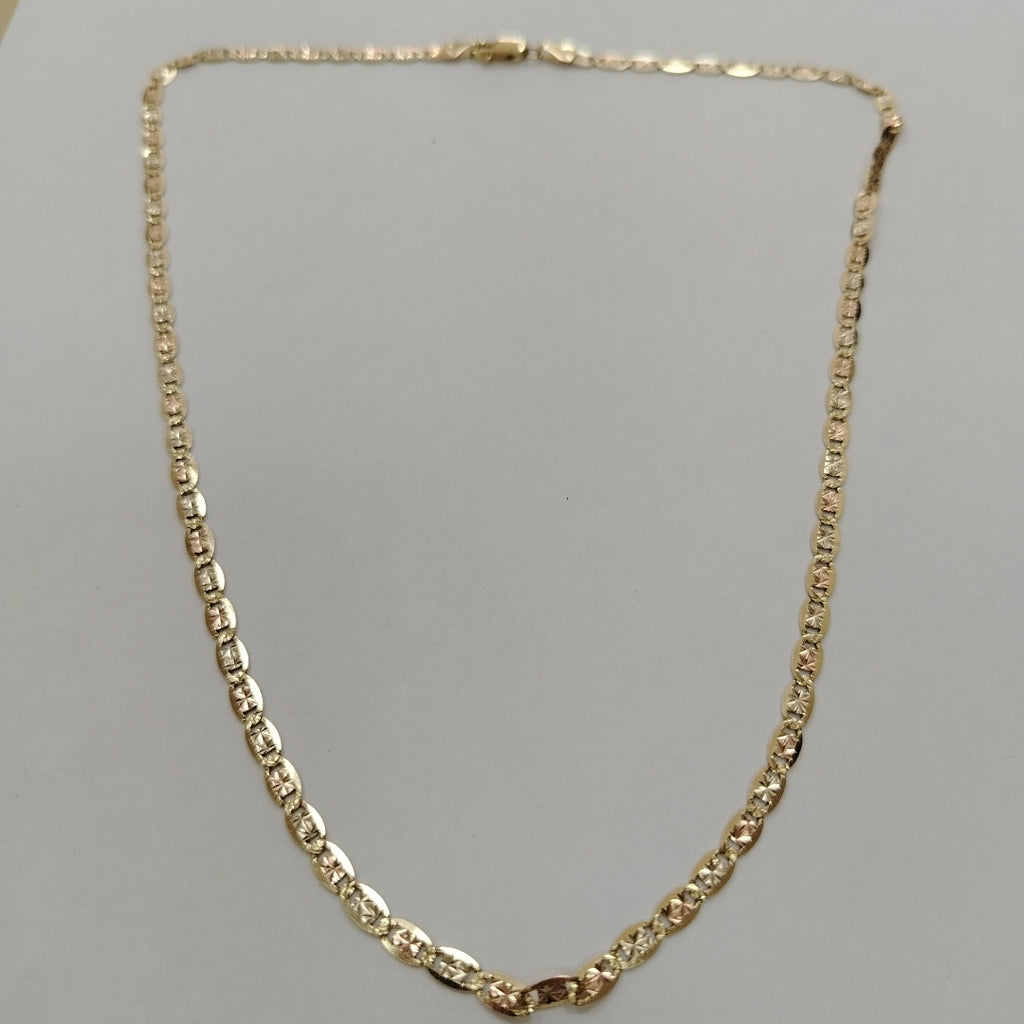 CADENA ORO, ORO COMBINADO 14 K 9 GRMS (SEMINUEVO)