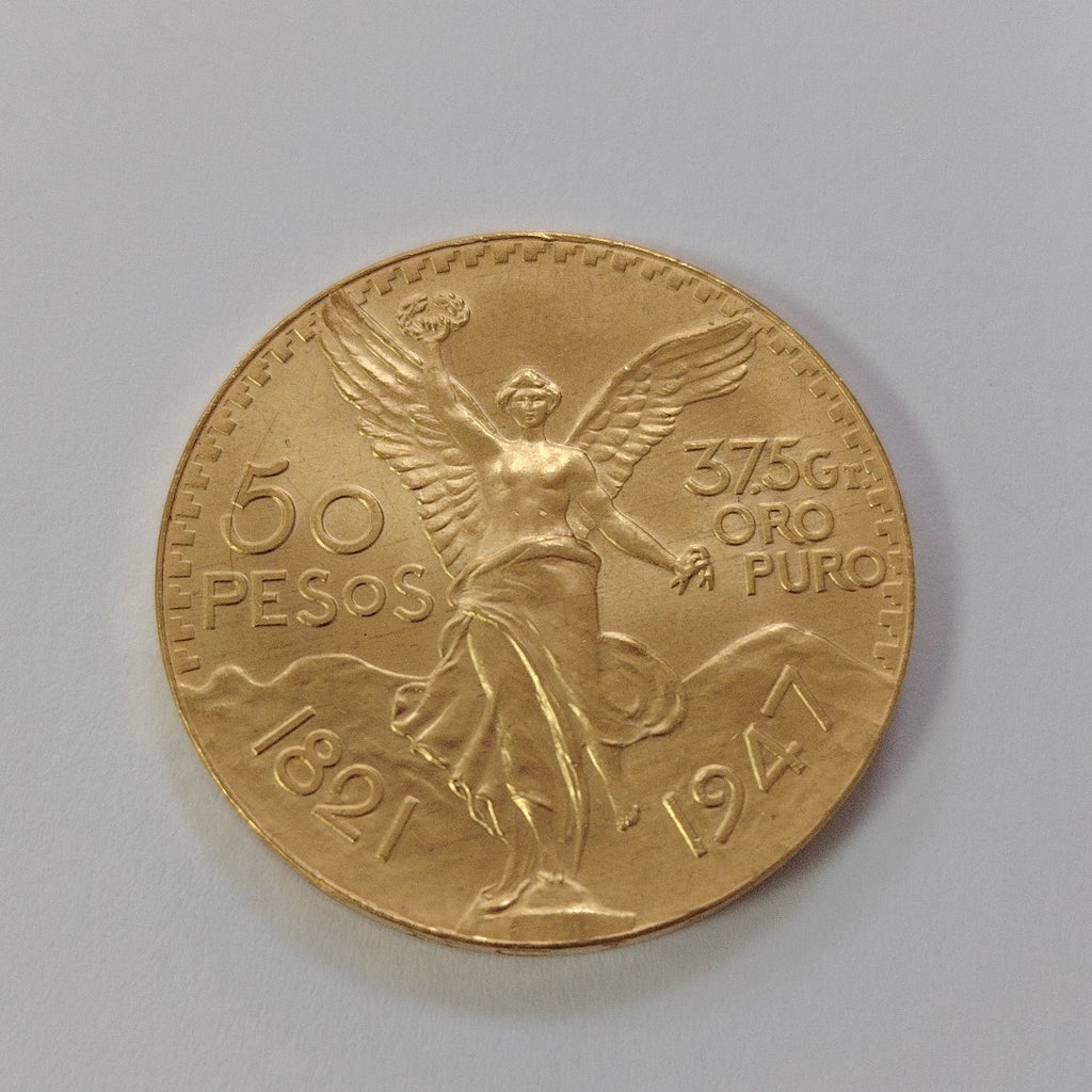 K1 41.6 GRMS 21 K IDENTIFICACIÓN MONEDA NOMINATIVA MONEDAS PESOS 50 PESO (SEMINUEVO)