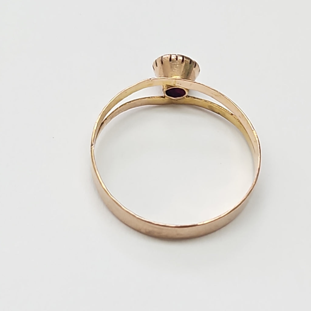 ANILLO ORO 8 K 1,20 GRMS (SEMINUEVO)