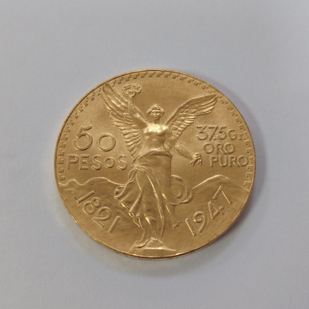 K1 41.6 GRMS 21 K IDENTIFICACIÓN MONEDA NOMINATIVA MONEDAS PESOS 50 PESO (SEMINUEVO)