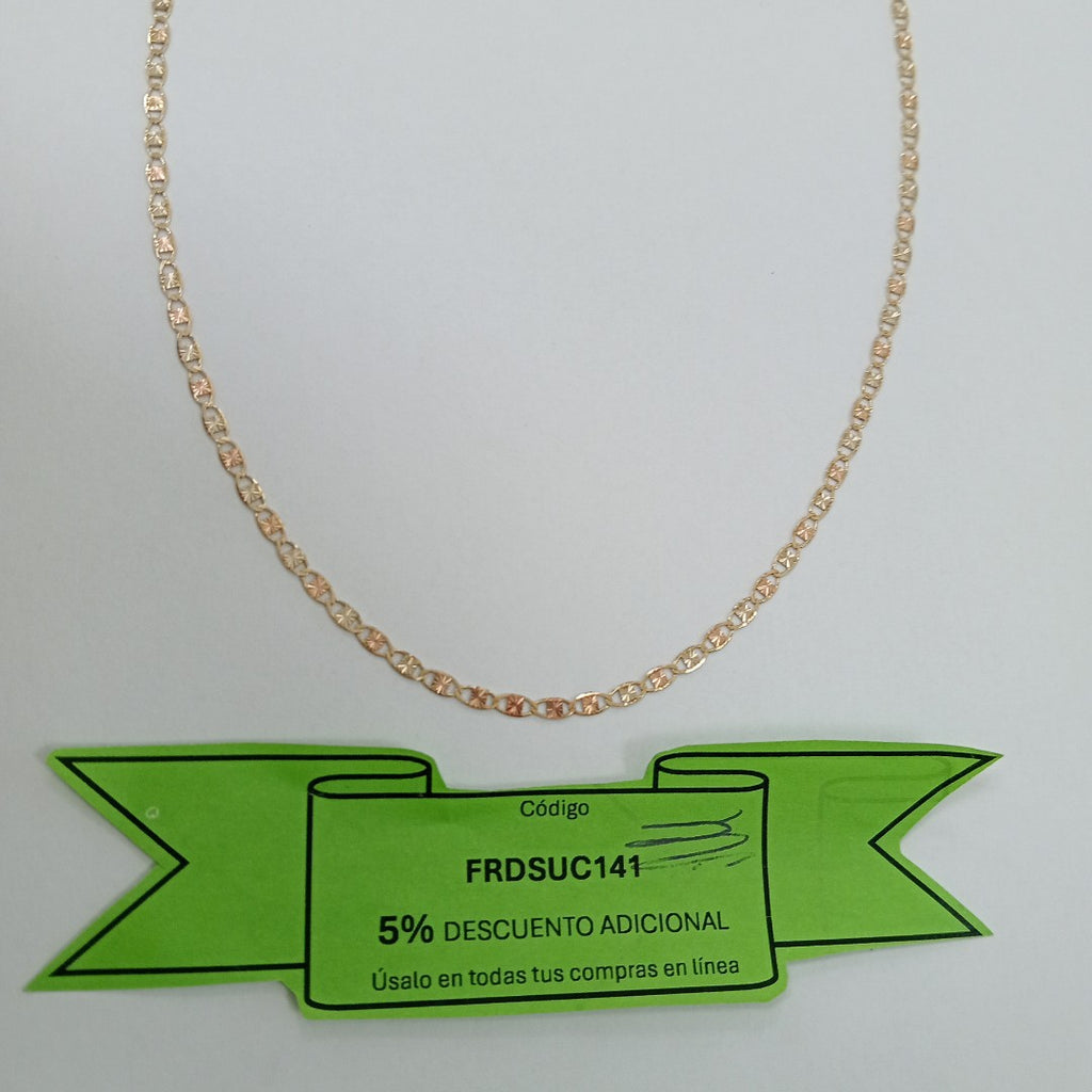 CADENA ORO 10 K 2,50 GRMS (SEMINUEVO)