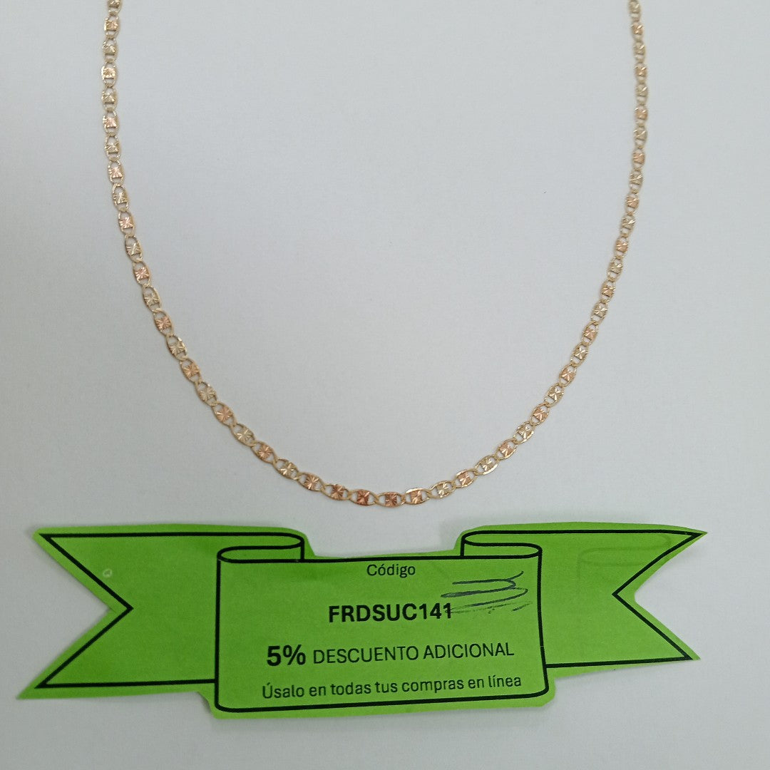 CADENA ORO 10 K 2,50 GRMS (SEMINUEVO)