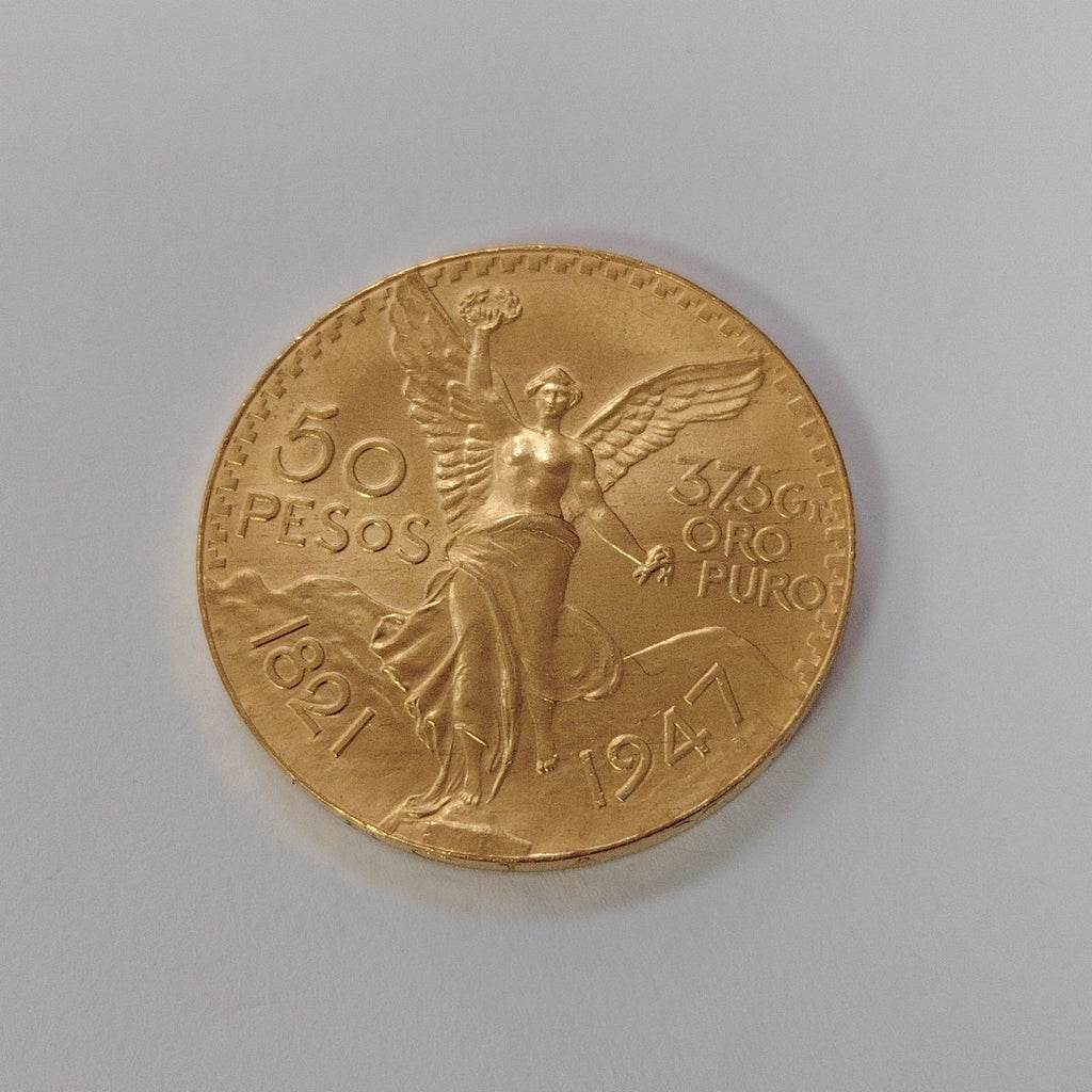 K1 41.6 GRMS 21 K IDENTIFICACIÓN MONEDA NOMINATIVA MONEDAS PESOS 50 PESO (SEMINUEVO)