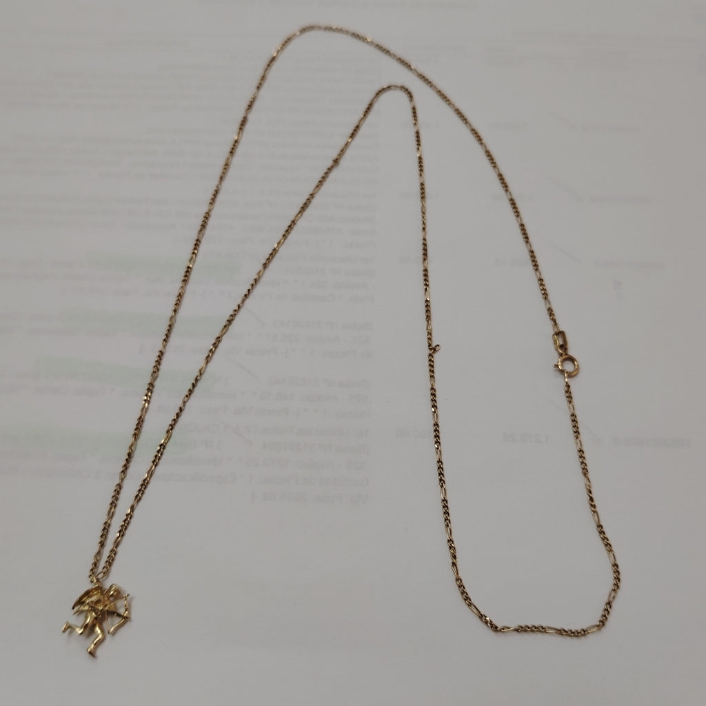 CADENA, DIJE ORO 14 K 4.3 GRMS (SEMINUEVO)
