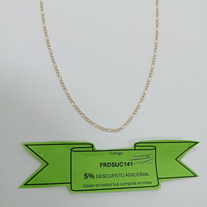 CADENA ORO 10 K 2.5 GRMS (SEMINUEVO)