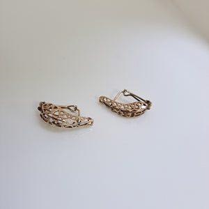 ARETES PAR ORO 8 K 2.6 GRMS (SEMINUEVO)