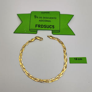 PULSERA ORO 14 K 3 GRMS (SEMINUEVO)
