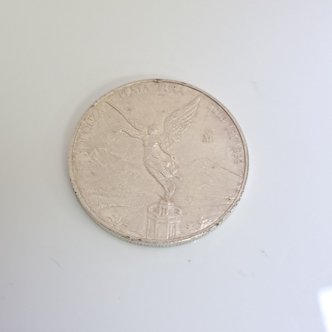 MEDALLA CONMEMORATIVA PLATA 31.2 GRMS (SEMINUEVO)